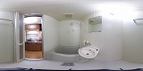 ラルース2風呂の360度パノラマビューのサムネイル