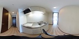 ＫＤＸレジデンス南草津キッチンの360度パノラマビューのサムネイル