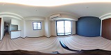 ＫＤＸレジデンス南草津居室の360度パノラマビューのサムネイル