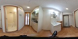 第2太陽ハイツ南草津キッチンの360度パノラマビューのサムネイル