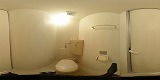 第2太陽ハイツ南草津トイレの360度パノラマビューのサムネイル