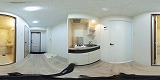 グッドライフ南草津Ⅰキッチンの360度パノラマビューのサムネイル