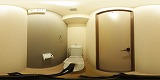 グッドライフ南草津Ⅰトイレの360度パノラマビューのサムネイル