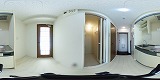 プリオールＺＥＮ弐番館キッチンの360度パノラマビューのサムネイル