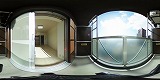 プリオールＺＥＮ弐番館バルコニーの360度パノラマビューのサムネイル