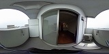 エンゼルプラザイースト1バルコニーの360度パノラマビューのサムネイル
