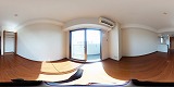 エンゼルプラザイースト1居室の360度パノラマビューのサムネイル