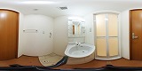 エンゼルプラザイースト1洗面台の360度パノラマビューのサムネイル