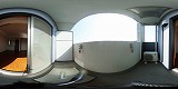 エンゼルプラザイースト1バルコニーの360度パノラマビューのサムネイル