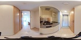 フォーシーズン南草津キッチンの360度パノラマビューのサムネイル