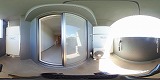フォーシーズン南草津バルコニーの360度パノラマビューのサムネイル