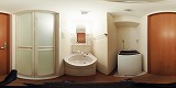 エンゼルプラザイースト2洗面所の360度パノラマビューのサムネイル