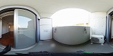 エンゼルプラザイースト2バルコニーの360度パノラマビューのサムネイル