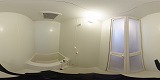 エンゼルプラザイースト2お風呂の360度パノラマビューのサムネイル
