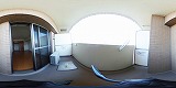 エンゼルプラザ南草津駅前バルコニーの360度パノラマビューのサムネイル