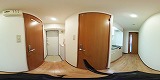 エンゼルプラザ南草津駅前キッチンの360度パノラマビューのサムネイル