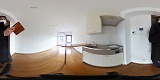リベリー南草津キッチンの360度パノラマビューのサムネイル