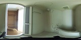 リベリー南草津風呂の360度パノラマビューのサムネイル
