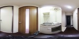 野路一番館キッチンの360度パノラマビューのサムネイル