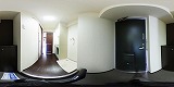 野路一番館玄関の360度パノラマビューのサムネイル