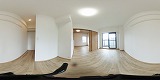 野路一番館(1LDKリノベ)寝室の360度パノラマビューのサムネイル