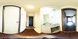 野路一番館キッチンの360度パノラマビューのサムネイル