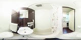 野路一番館ユニットバスの360度パノラマビューのサムネイル