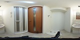 グランソレイユ3洗面所の360度パノラマビューのサムネイル
