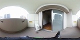グランソレイユ3バルコニーの360度パノラマビューのサムネイル
