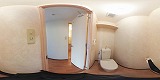 インプルーブＫＫトイレの360度パノラマビューのサムネイル