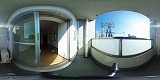 PALACIO K2(パラシオK2)バルコニーの360度パノラマビューのサムネイル