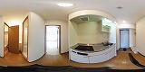 PALACIO K2(パラシオK2)キッチンの360度パノラマビューのサムネイル