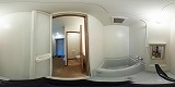 PALACIO K2(パラシオK2)風呂の360度パノラマビューのサムネイル