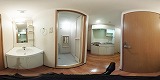 PALACIO K2(パラシオK2)洗面所の360度パノラマビューのサムネイル