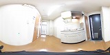 エフティコートキッチンの360度パノラマビューのサムネイル