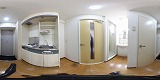 ラクーンＤ2キッチンの360度パノラマビューのサムネイル