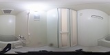 ラクーンＤ2風呂の360度パノラマビューのサムネイル