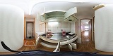 アートプラザユーキッチンの360度パノラマビューのサムネイル