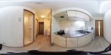 アートプラザミーキッチンの360度パノラマビューのサムネイル