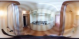 アートプラザ南笠キッチンの360度パノラマビューのサムネイル