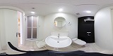 GLANZ HAUZ(グランツハウス)洗面所の360度パノラマビューのサムネイル