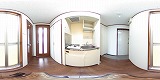 エリートNAKANO1、2キッチンの360度パノラマビューのサムネイル