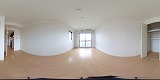メゾンクレールⅢリビングの360度パノラマビューのサムネイル