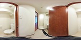 STキューブ(食事付マンション)トイレの360度パノラマビューのサムネイル