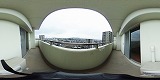 STキューブ(食事付マンション)バルコニーの360度パノラマビューのサムネイル