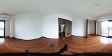 太陽ハイツ南草津居室の360度パノラマビューのサムネイル