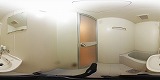 太陽ハイツ南草津風呂の360度パノラマビューのサムネイル