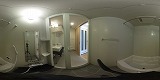 ヴォールレーベン風呂の360度パノラマビューのサムネイル