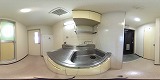 ＥＭ1022キッチンの360度パノラマビューのサムネイル