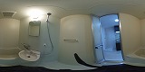 la grace un(ラグラスアン)リノベ風呂の360度パノラマビューのサムネイル
